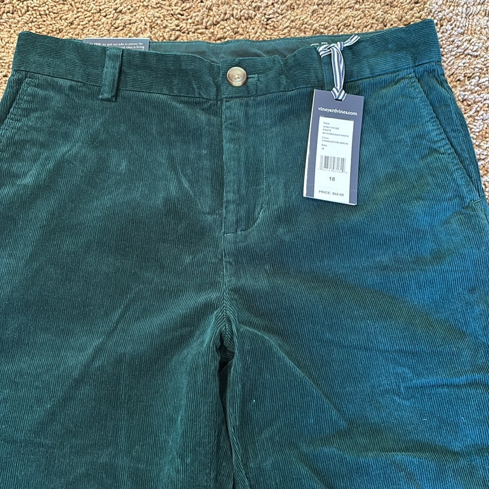 NWT Vineyard Vines Corduroy Breaker Pants